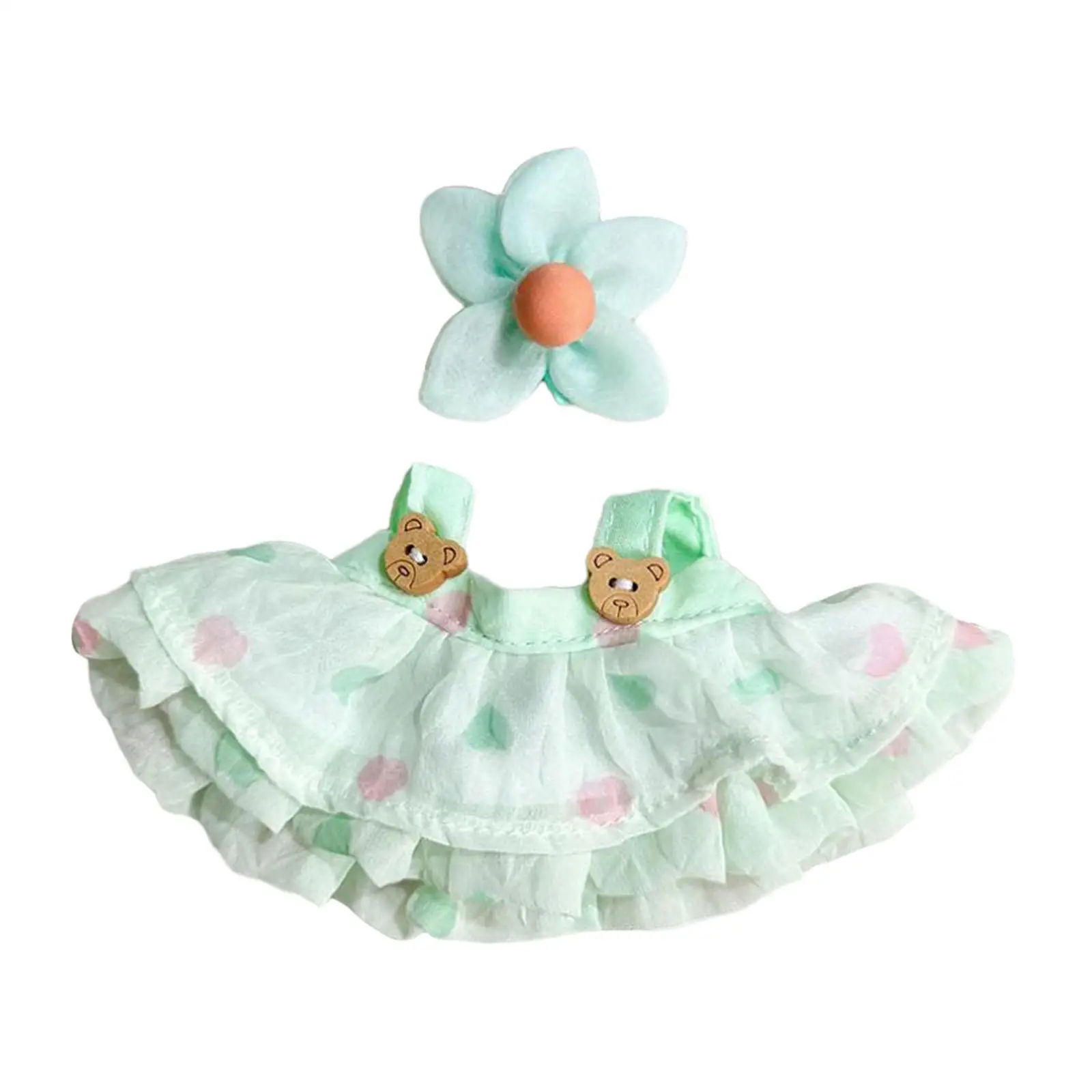 Stuffed Doll Dress Make Your Own Dolls Photo Props, Educational Costumes Pretend Play Clothing Dress up for 15cm Dolls
Stuffed Doll Dress Make Your Own Dolls Photo Props, Educational Costumes Pretend Play Clothing Dress up for 15cm Dolls
