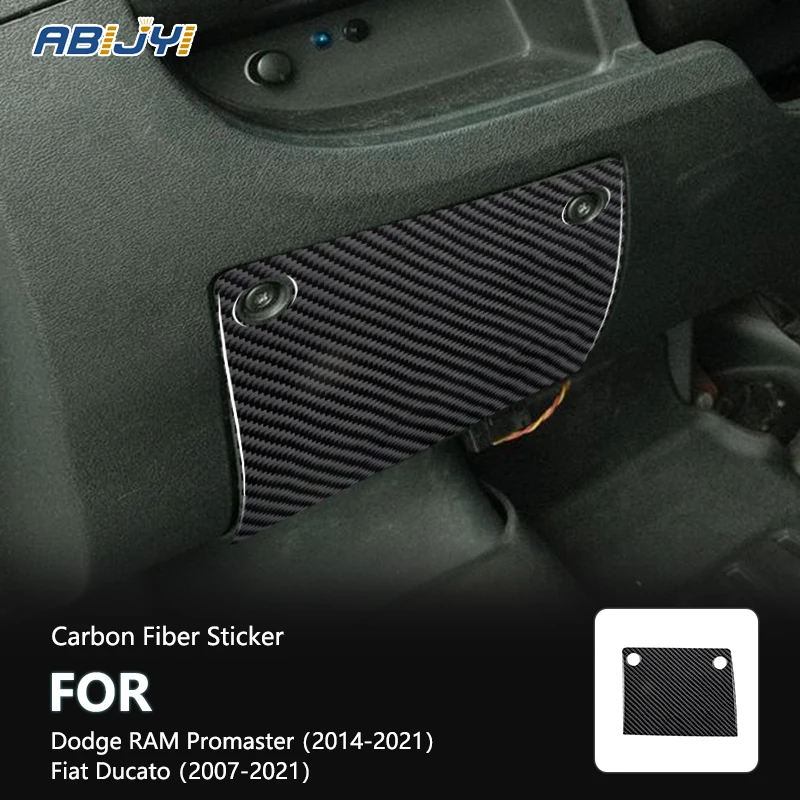 Left Side Storage Box Carbon Fiber Interior Stickers For Dodge RAM Promaster 2014-2021 Fiat Ducato 2007-2021 Accessories
Left Side Storage Box Carbon Fiber Interior Stickers For Dodge RAM Promaster 2014-2021 Fiat Ducato 2007-2021 Accessories