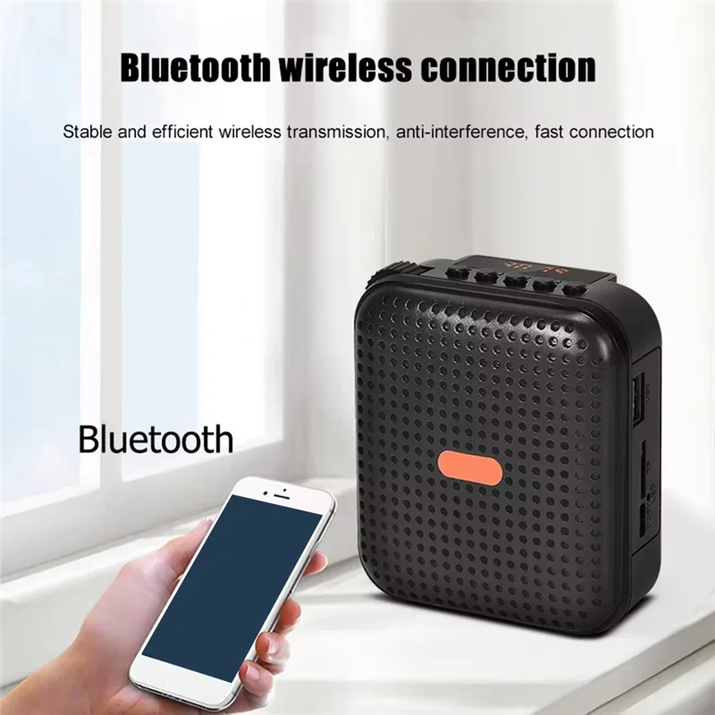 CABE-E377 Pro Мини беспроводной усилитель класса, многофункциональный портативный голосовой усилитель для учителя, путеводитель
CABE-E377 Pro Мини беспроводной усилитель класса, многофункциональный портативный голосовой усилитель для учителя, путеводитель