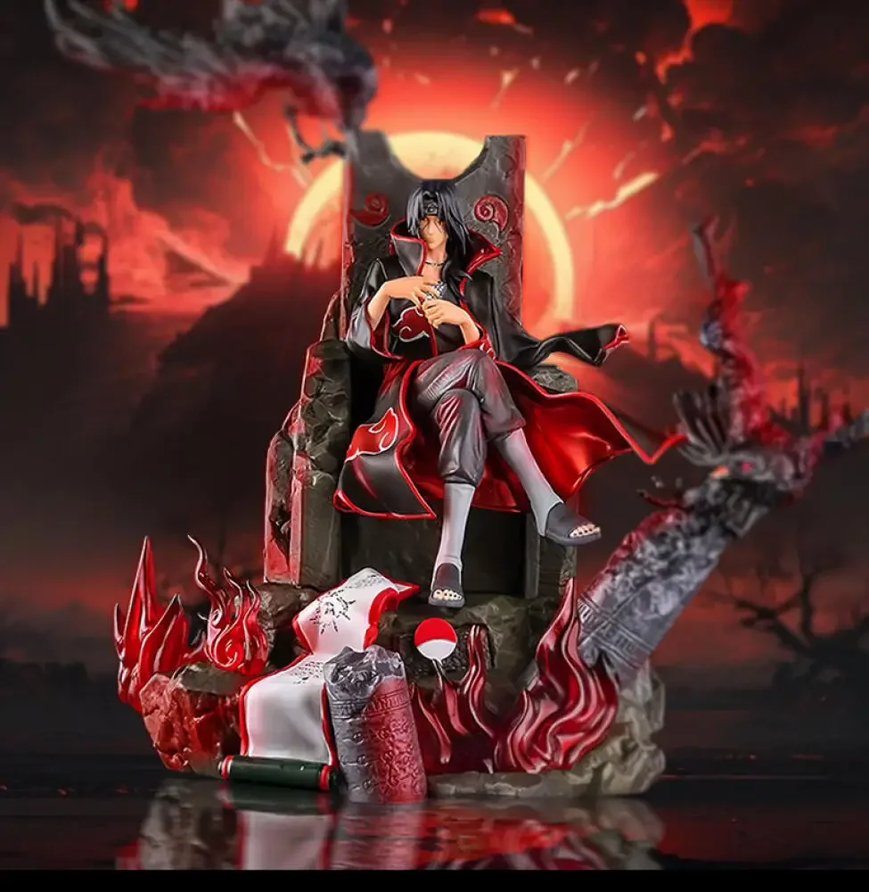 Naruto Uchiha Itachi Akatsuki Fashion Throne Anime Figure Collectible Statue Cute Action Figure Decorative Gift for Fans
Naruto Uchiha Itachi Akatsuki Fashion Throne Anime Figure Collectible Statue Cute Action Figure Decorative Gift for Fans