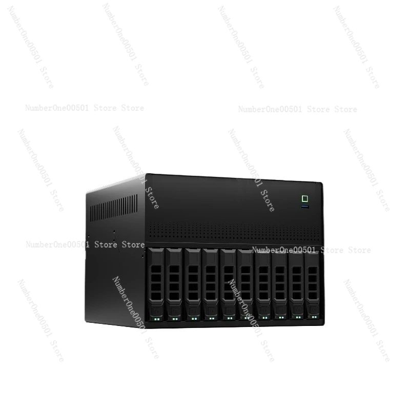 N10 NAS Chassis 10 + 2 Positions, Support MATX Main Board PCI-E Support 1U Power Supply
N10 NAS Chassis 10 + 2 Positions, Support MATX Main Board PCI-E Support 1U Power Supply