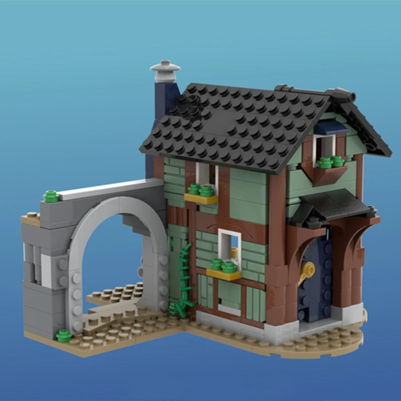 NEW 311PCS MOC Street View Medieval Town House Model Bricks Architecture DIY Assembly Display Home Decor Gift Building
NEW 311PCS MOC Street View Medieval Town House Model Bricks Architecture DIY Assembly Display Home Decor Gift Building