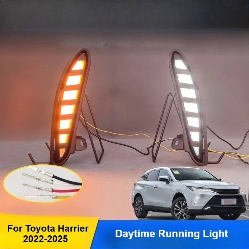 Дневные ходовые огни, передние противотуманные фары, светодиодные плавные указатели поворота для Toyota Harrier Venza 2021 2022 2023 2024 2025, аксессуары
Дневные ходовые огни, передние противотуманные фары, светодиодные плавные указатели поворота для Toyota Harrier Venza 2021 2022 2023 2024 2025, аксессуары