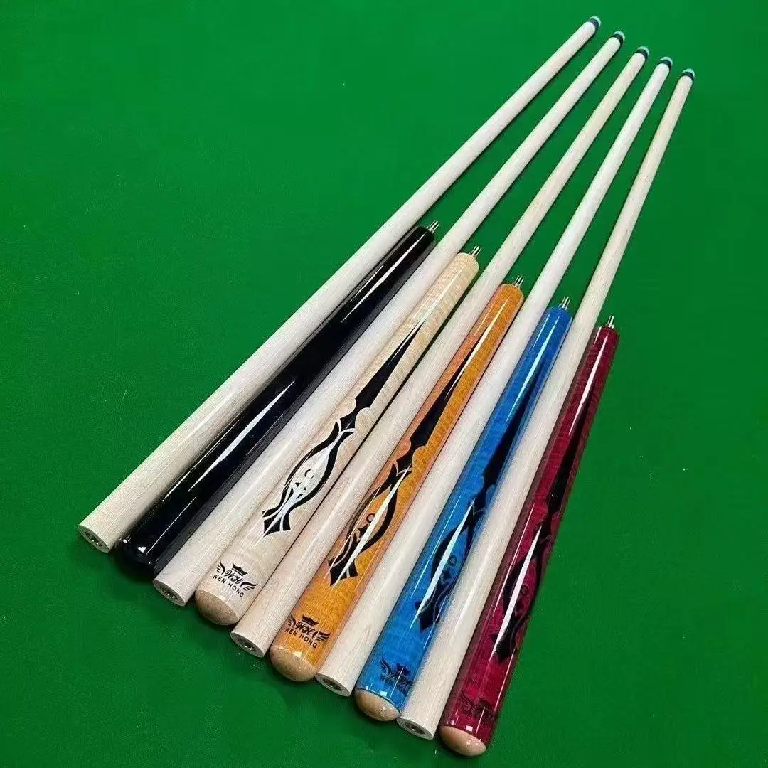 Pool Cue Stick 9-Ball Jump Cue Crafted from Century-Old Maple Wood 14MM Split Jump Cue Hand-Polished for Absolute Straightness
Pool Cue Stick 9-Ball Jump Cue Crafted from Century-Old Maple Wood 14MM Split Jump Cue Hand-Polished for Absolute Straightness
