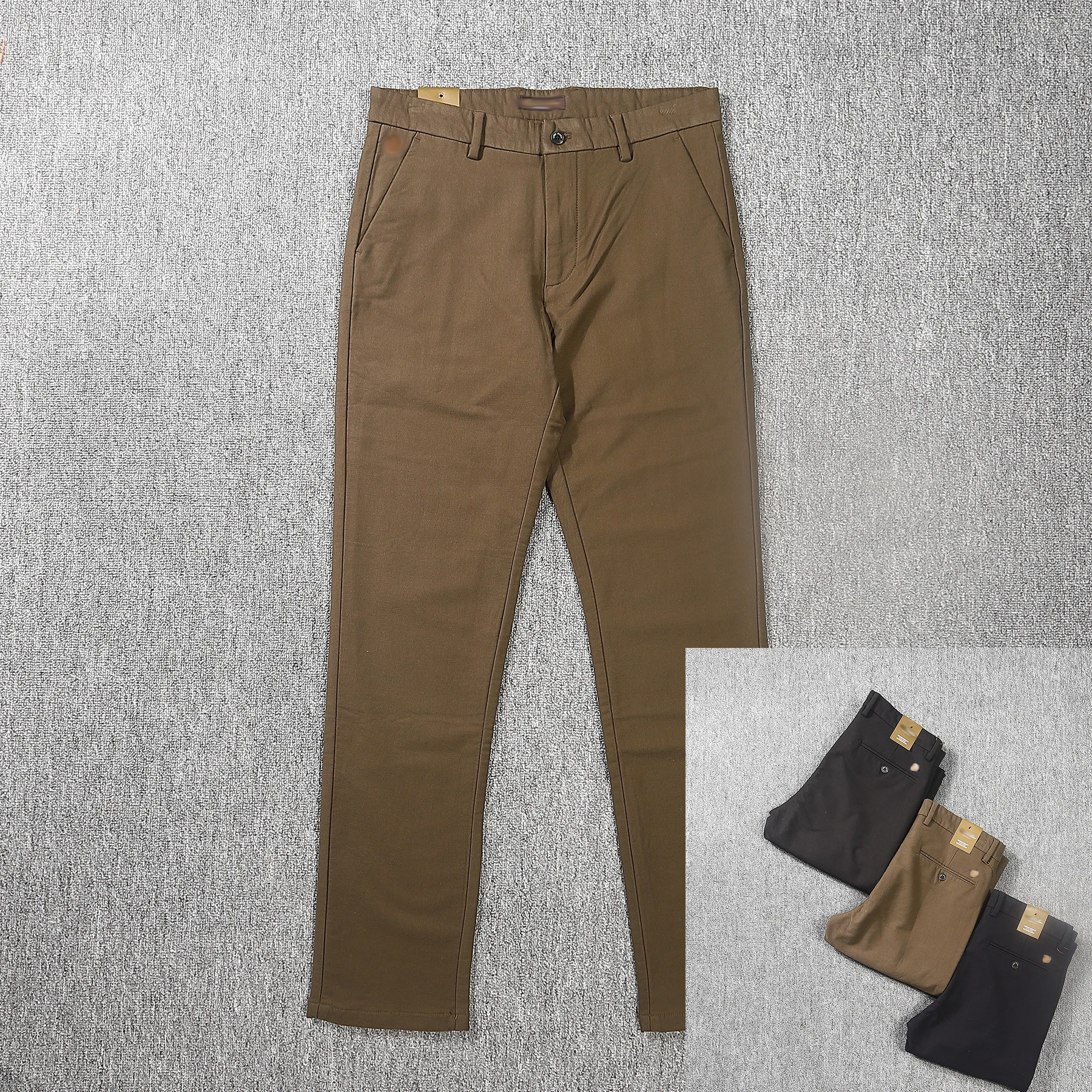 Men's Autumn Winter Thi Casual Pants Tweed Fabric Slim Fit High End West Pants Warm Straight Tube Leisure Cotton Blend
Men's Autumn Winter Thi Casual Pants Tweed Fabric Slim Fit High End West Pants Warm Straight Tube Leisure Cotton Blend