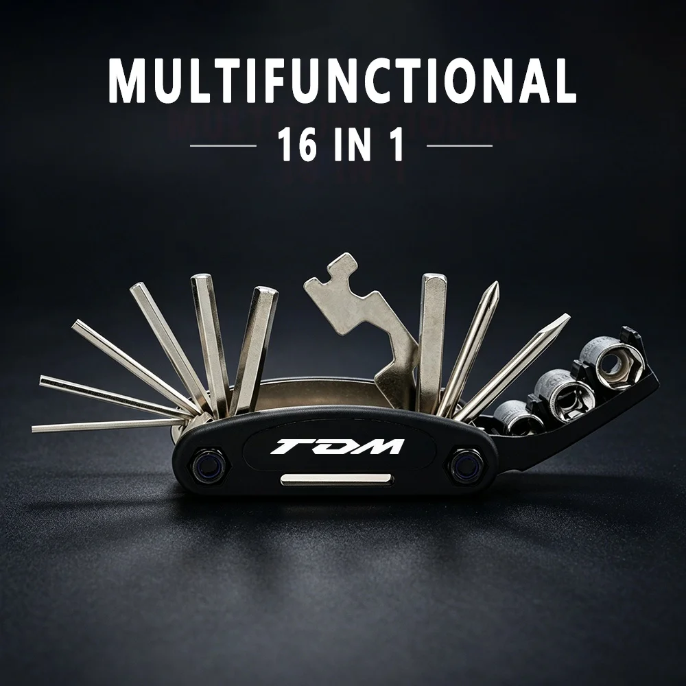 For YAMAHA TDM850 TDM900 TDM 850 TDM 900 Socket Wrench Portable Multifunction Screwdriver Multi Repair Tool Set Motorcycle Bike
For YAMAHA TDM850 TDM900 TDM 850 TDM 900 Socket Wrench Portable Multifunction Screwdriver Multi Repair Tool Set Motorcycle Bike