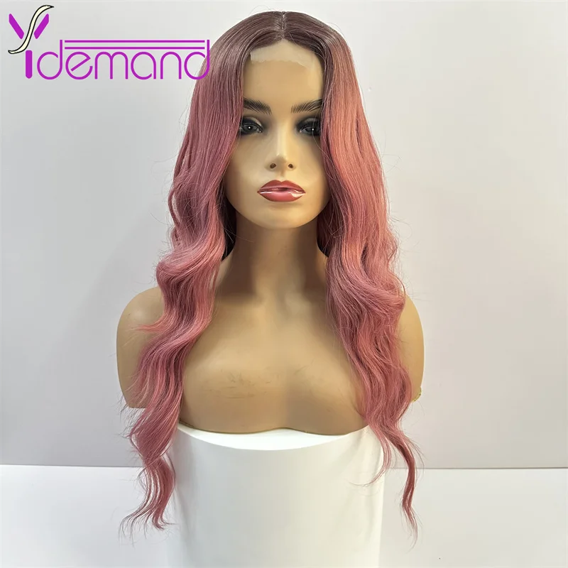 Y Demand Long Lace Wigs Ombre Red Body Wave Synthetic Lace Wig with Baby Hair for Black Women Daily Cosplay Female Fake Hair
Y Demand Long Lace Wigs Ombre Red Body Wave Synthetic Lace Wig with Baby Hair for Black Women Daily Cosplay Female Fake Hair