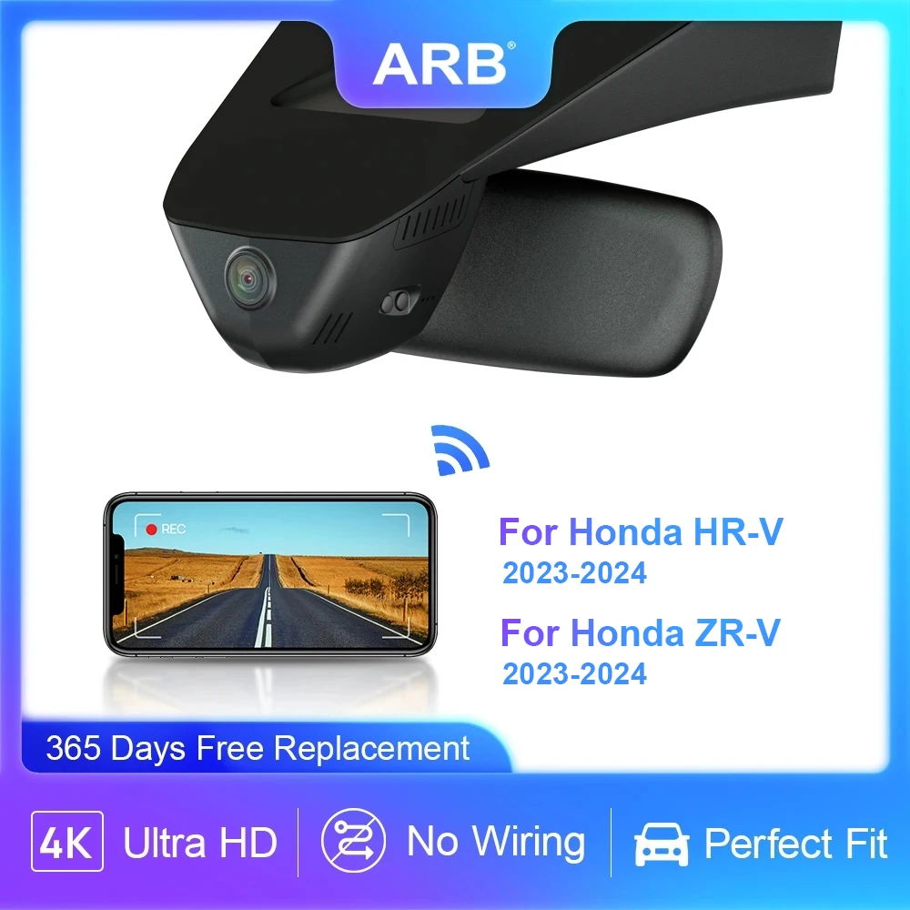 Dash Cam for Honda HR-V 3rd Gen ZR-V 2023 2024, ARB OEM Style Car Video Recorder for Honda HRV/HRV European version
Dash Cam for Honda HR-V 3rd Gen ZR-V 2023 2024, ARB OEM Style Car Video Recorder for Honda HRV/HRV European version