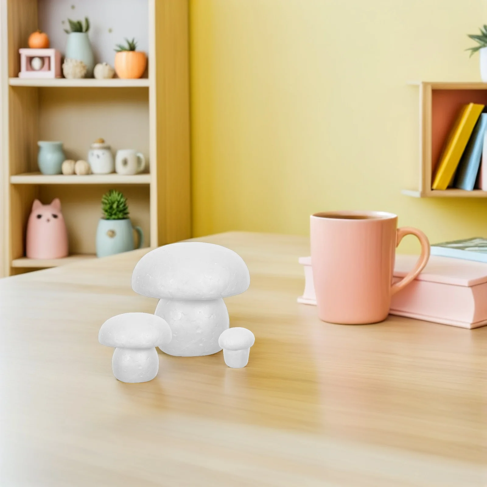 14pcs Foam Mushroom Crafts Blank Figurines DIY Unfinished Models Creative Home Decor Room Shelf Decoration for Family Art
14pcs Foam Mushroom Crafts Blank Figurines DIY Unfinished Models Creative Home Decor Room Shelf Decoration for Family Art