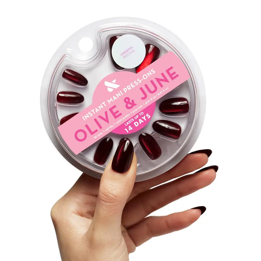 Press-On Nails 42 Fake Nails 21 Sizes Realistic Look with Glue Long-Lasting Up to 14 Days Medium Oval
Press-On Nails 42 Fake Nails 21 Sizes Realistic Look with Glue Long-Lasting Up to 14 Days Medium Oval
