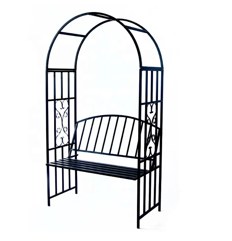 Outdoor Home Garden Weeding Decoration Arch Arbour with Seat Garden Arbour for Climbing Plant
Outdoor Home Garden Weeding Decoration Arch Arbour with Seat Garden Arbour for Climbing Plant
