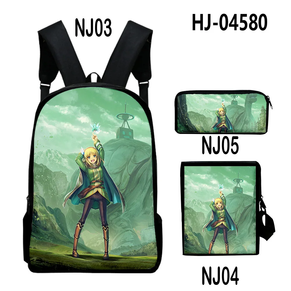 Creative Popular WORLD OF LEADALE 3D Print 3pcs/Set pupil School Bags Laptop Daypack Backpack Inclined shoulder bag Pencil Case
Creative Popular WORLD OF LEADALE 3D Print 3pcs/Set pupil School Bags Laptop Daypack Backpack Inclined shoulder bag Pencil Case