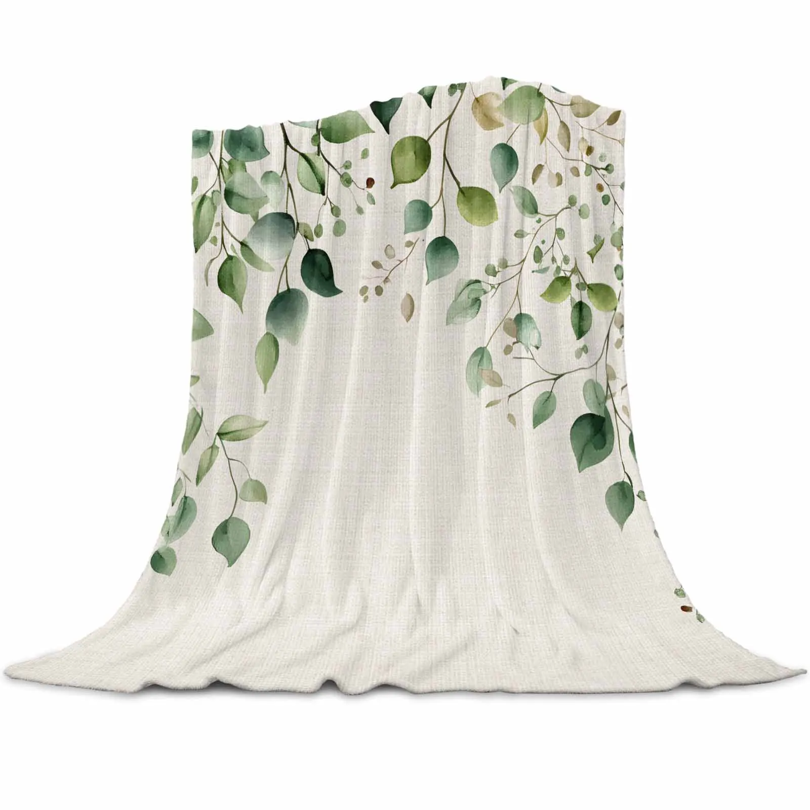 Green Eucalyptus Leaf Linen Sole Throws Blankets for Sofa Bed Soft Plush Warm Sofa Throw Blanket Holiday Gifts
Green Eucalyptus Leaf Linen Sole Throws Blankets for Sofa Bed Soft Plush Warm Sofa Throw Blanket Holiday Gifts