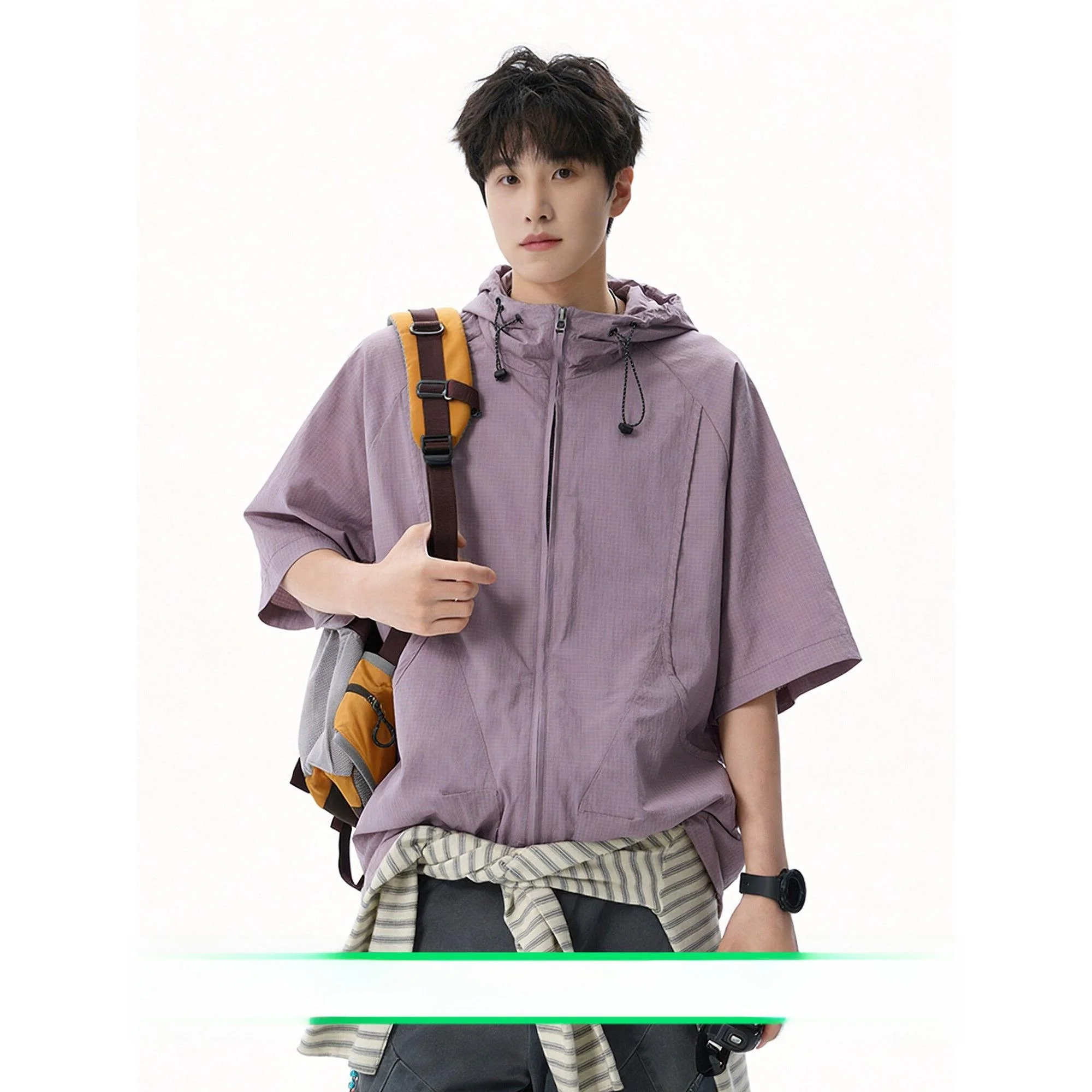 Quick Dry Outdoor Sportswear Short Sleeve Jacket Hoodie Functional Style Men's Summer Workwear Coat Breathable Comfortable Nylon
Quick Dry Outdoor Sportswear Short Sleeve Jacket Hoodie Functional Style Men's Summer Workwear Coat Breathable Comfortable Nylon