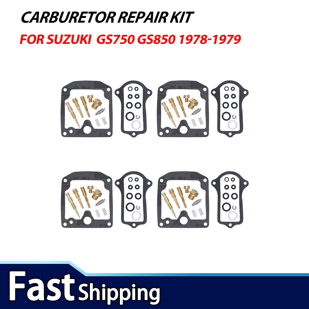 Carburetor Repair Rebuild Kit For Suzuki GS750 GS850 1978-1979 Motorcycle Carb Overhaul Set Gasket O-Ring Jets Needle Parts
Carburetor Repair Rebuild Kit For Suzuki GS750 GS850 1978-1979 Motorcycle Carb Overhaul Set Gasket O-Ring Jets Needle Parts