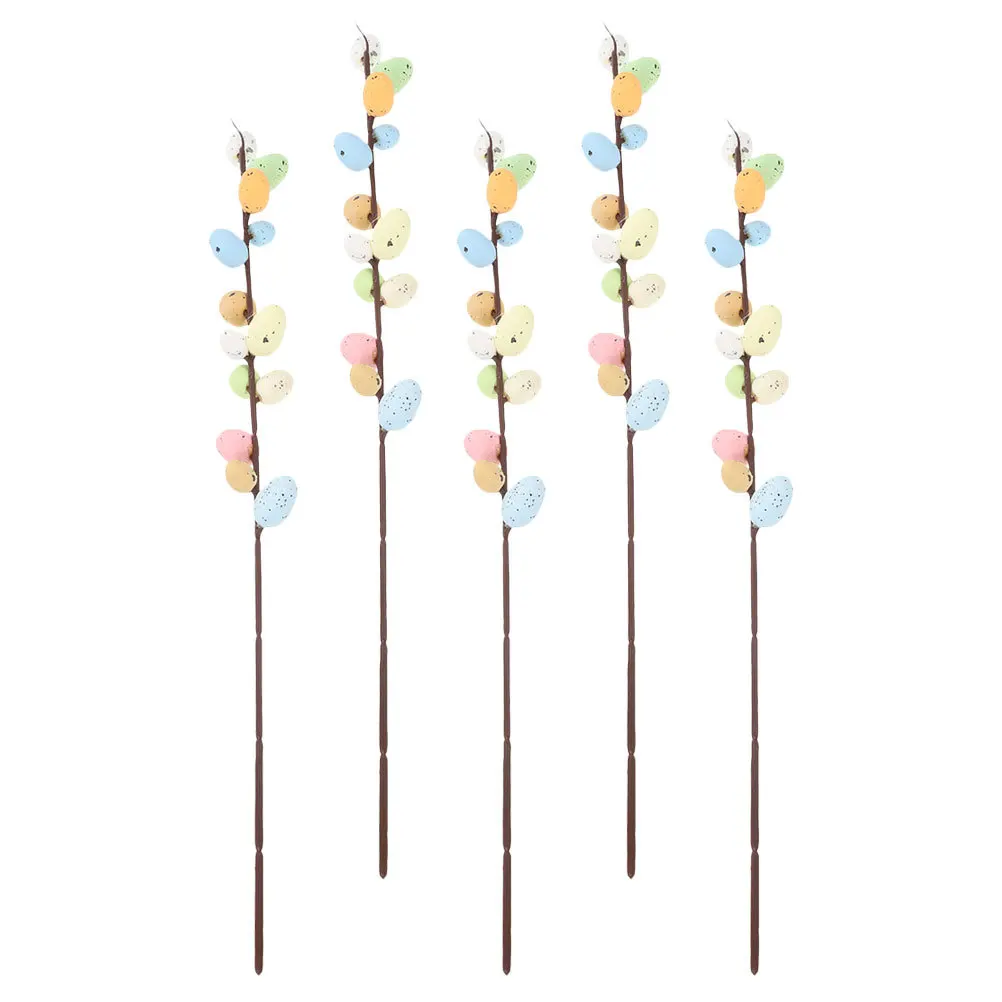 5pcs Artificial Easter Egg Branches Fake Picks Vase Fillers For Easter Decor Party Supplies Centerpiece Spring Home Decoration
5pcs Artificial Easter Egg Branches Fake Picks Vase Fillers For Easter Decor Party Supplies Centerpiece Spring Home Decoration