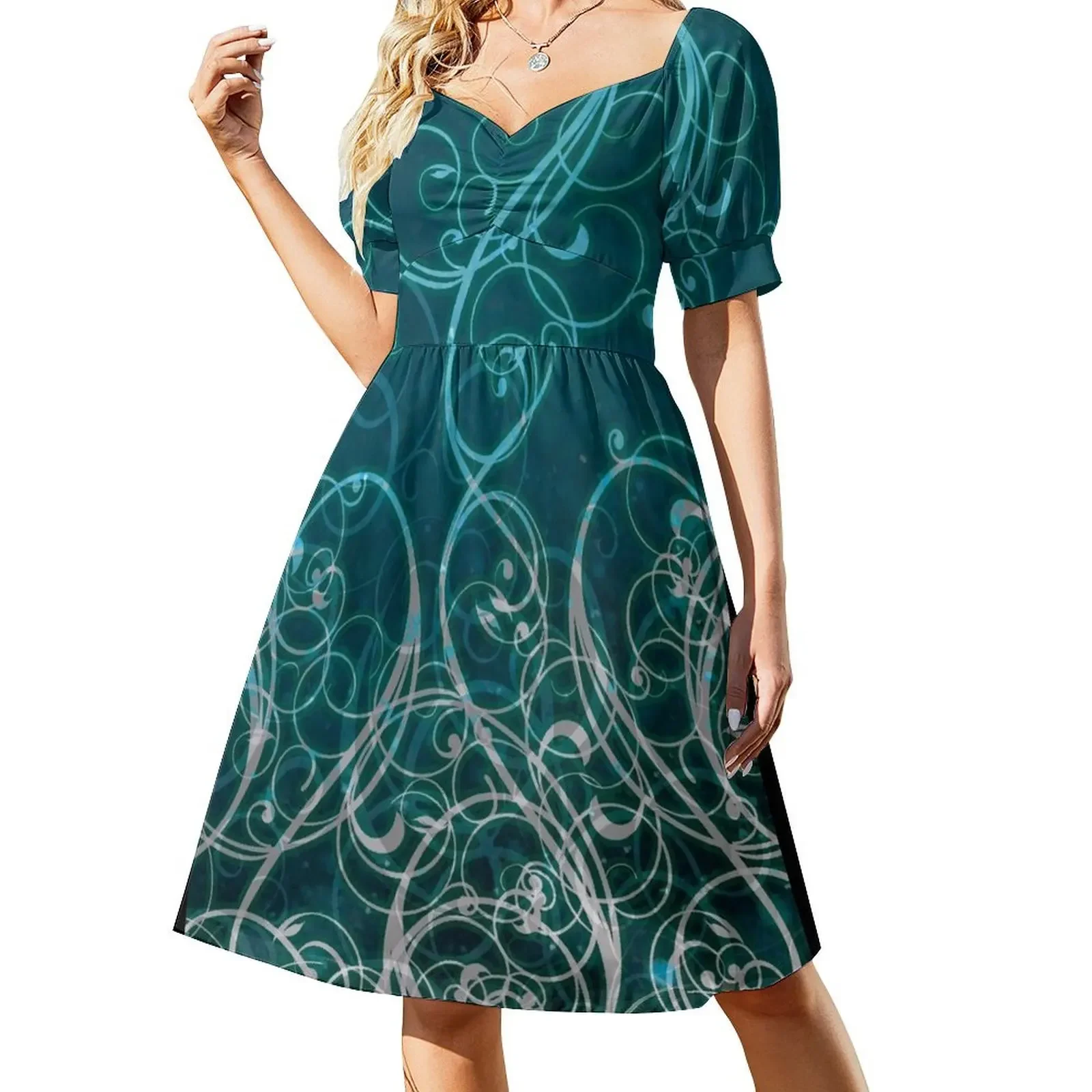 Seaweed Tangle Sleeveless Dress women's elegant loose dresses Cocktail of dresses Dress
Seaweed Tangle Sleeveless Dress women's elegant loose dresses Cocktail of dresses Dress