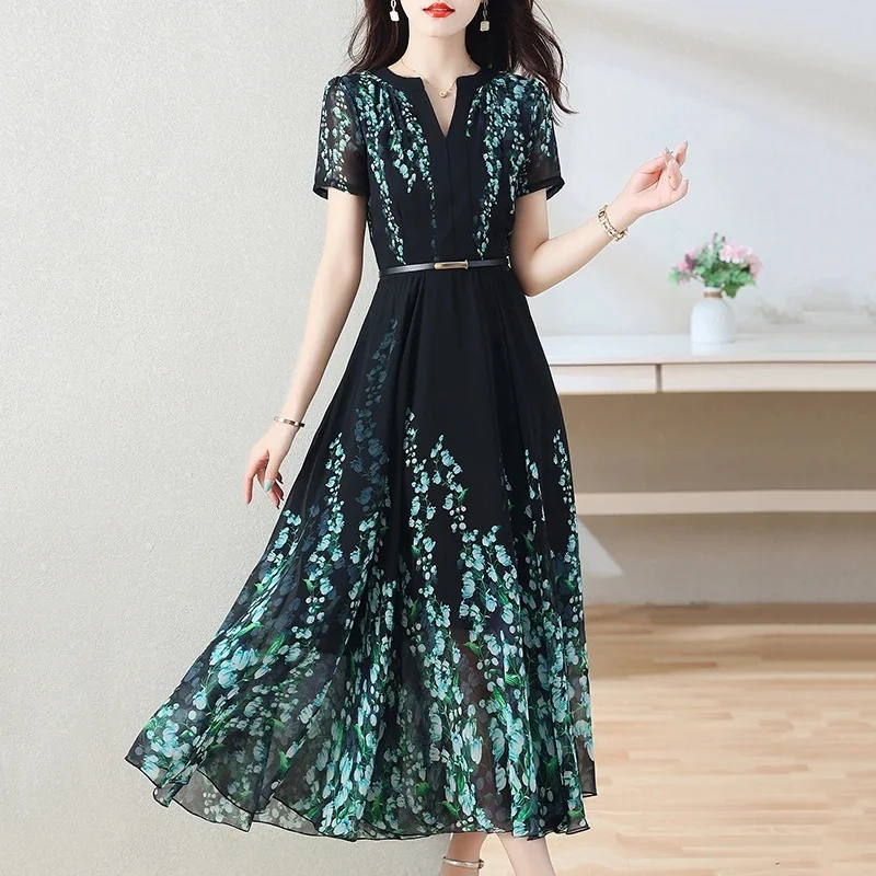 Light Luxury High-end and Unique 2025 Spring and Autumn New Loose Dress Popular Western Style Gradient Chiffon Printed Skirt WLF
Light Luxury High-end and Unique 2025 Spring and Autumn New Loose Dress Popular Western Style Gradient Chiffon Printed Skirt WLF