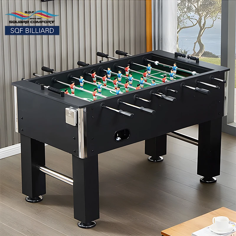 S.Q.F Factory Direct Price Wholesale Top Quality Adult Soccer Indoor Sport Game Wooden Family Play Toy Football Table
S.Q.F Factory Direct Price Wholesale Top Quality Adult Soccer Indoor Sport Game Wooden Family Play Toy Football Table
