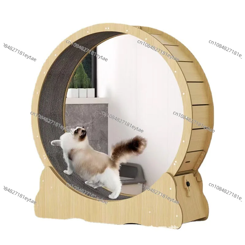 Cat climbing frame hemp treadmill silent cat running wheel sports roller wooden pet park treadmill
Cat climbing frame hemp treadmill silent cat running wheel sports roller wooden pet park treadmill
