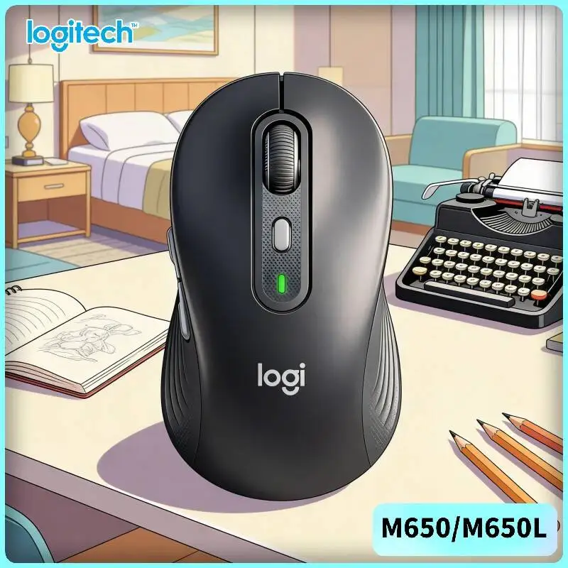 Беспроводная эргономичная мышь Logitech M650/M650L — двойное подключение, регулируемое разрешение 400-4000 DPI, на 90% более тихие нажатия, 24 месяца автономной работы
Беспроводная эргономичная мышь Logitech M650/M650L — двойное подключение, регулируемое разрешение 400-4000 DPI, на 90% более тихие нажатия, 24 месяца автономной работы