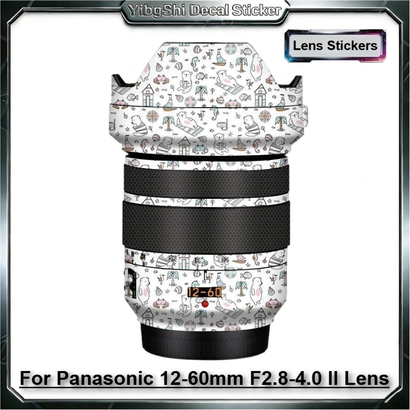 Защитная наклейка для корпуса объектива Lumix 12-60F2.8-4 II, защитное покрытие от царапин для объектива Panasonic 12-60mm F2.8-4.0 II
Защитная наклейка для корпуса объектива Lumix 12-60F2.8-4 II, защитное покрытие от царапин для объектива Panasonic 12-60mm F2.8-4.0 II