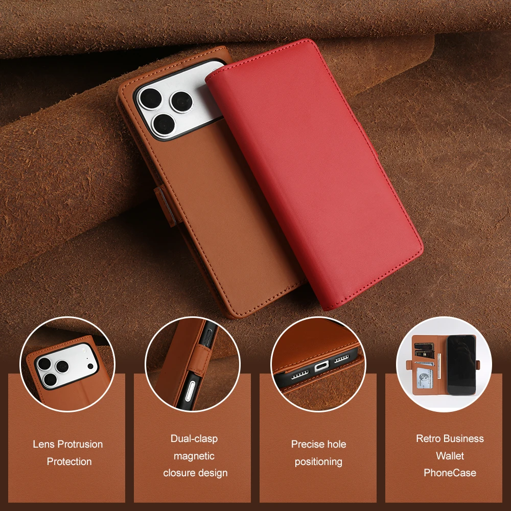 Soft-Touch Leather Flip Case For iphone 17 Pro Max 17e 16e 14 15 16 Pro Max 11 12 13 Mini 7 8 Plus Phone Case Magnetic Cover Bag
Soft-Touch Leather Flip Case For iphone 17 Pro Max 17e 16e 14 15 16 Pro Max 11 12 13 Mini 7 8 Plus Phone Case Magnetic Cover Bag