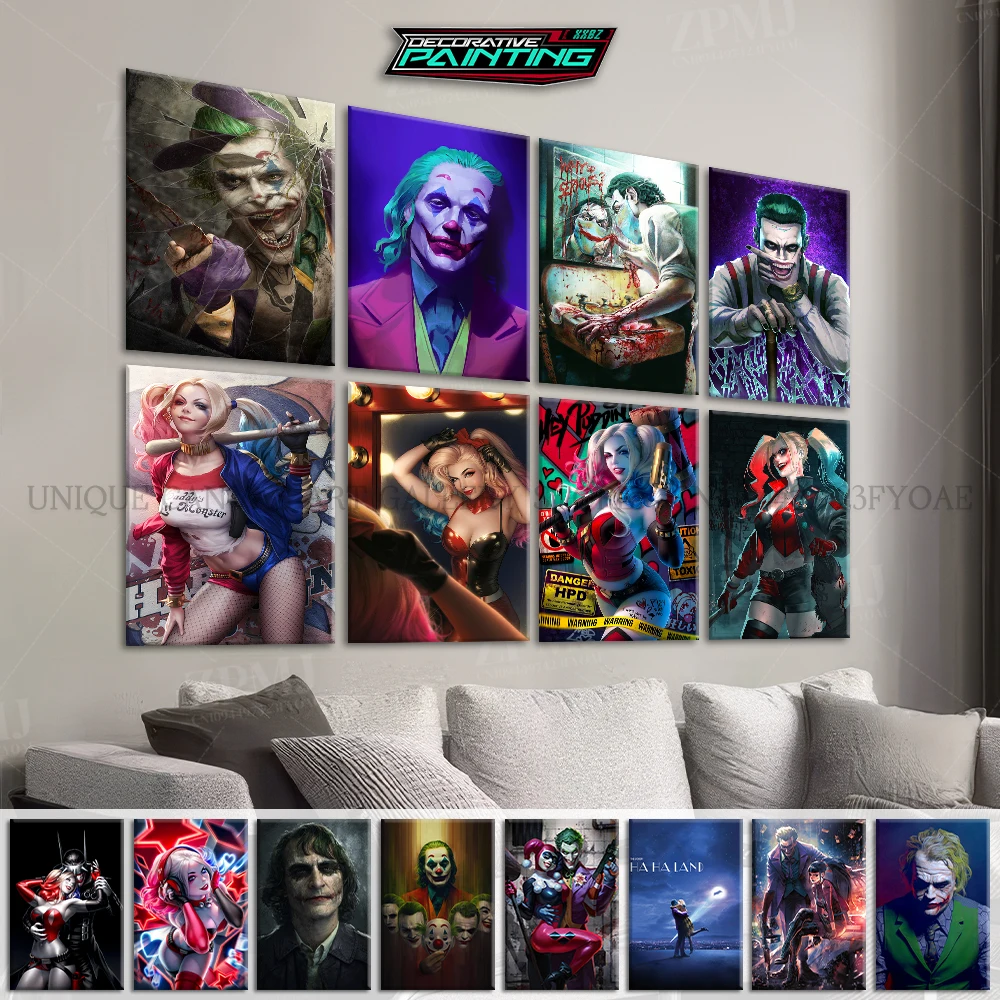 DC Comics Characters Joker Canvas Painting Wall Artwork HD Printing Poster Home Decorative Modern Living Room Frameless Pictures
DC Comics Characters Joker Canvas Painting Wall Artwork HD Printing Poster Home Decorative Modern Living Room Frameless Pictures
