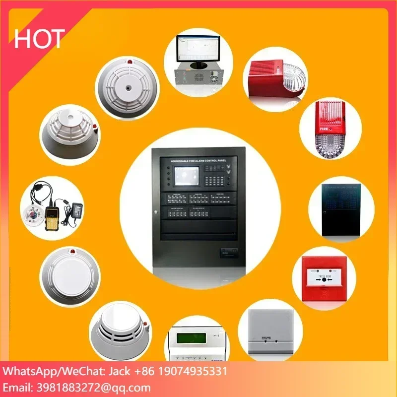 GST200 IFP8 Addressable Fire Alarm Control Panel Systems