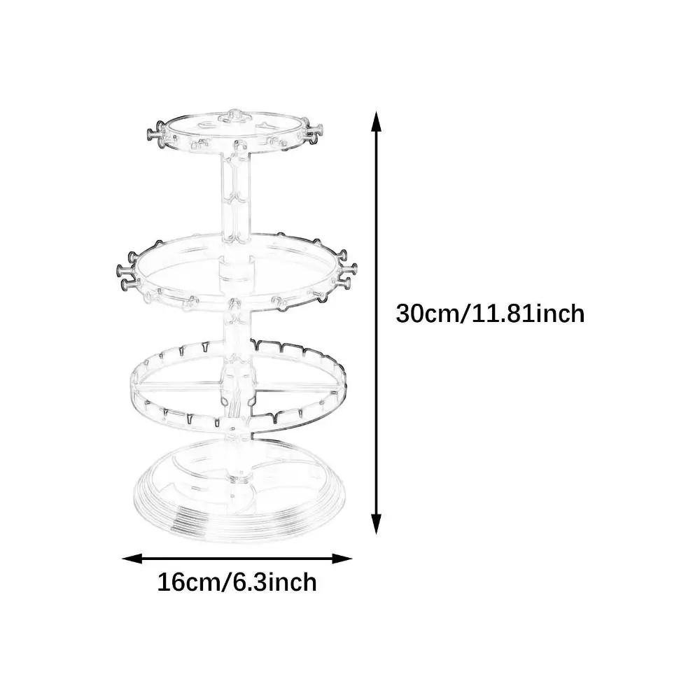 Jewelry Display Rotating Earring Holder Bracelet Holder Hair Ring Rack Jewelry Display Stand Plastic Disc Necklace Display Stand
Jewelry Display Rotating Earring Holder Bracelet Holder Hair Ring Rack Jewelry Display Stand Plastic Disc Necklace Display Stand
