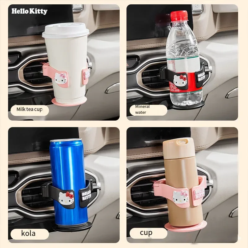 Автомобильная подставка для чашек Sanrio, порт для кондиционера, украшение, автомобильная подставка для напитков, мультяшная автоаксессуары «Hello Kitty», креативный подарок
Автомобильная подставка для чашек Sanrio, порт для кондиционера, украшение, автомобильная подставка для напитков, мультяшная автоаксессуары «Hello Kitty», креативный подарок