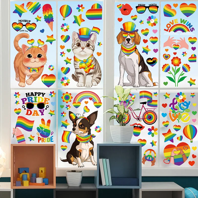 Adsorption Window Sticker Party Scene Decorative Sticker Window Background Decorative Sticker
Adsorption Window Sticker Party Scene Decorative Sticker Window Background Decorative Sticker