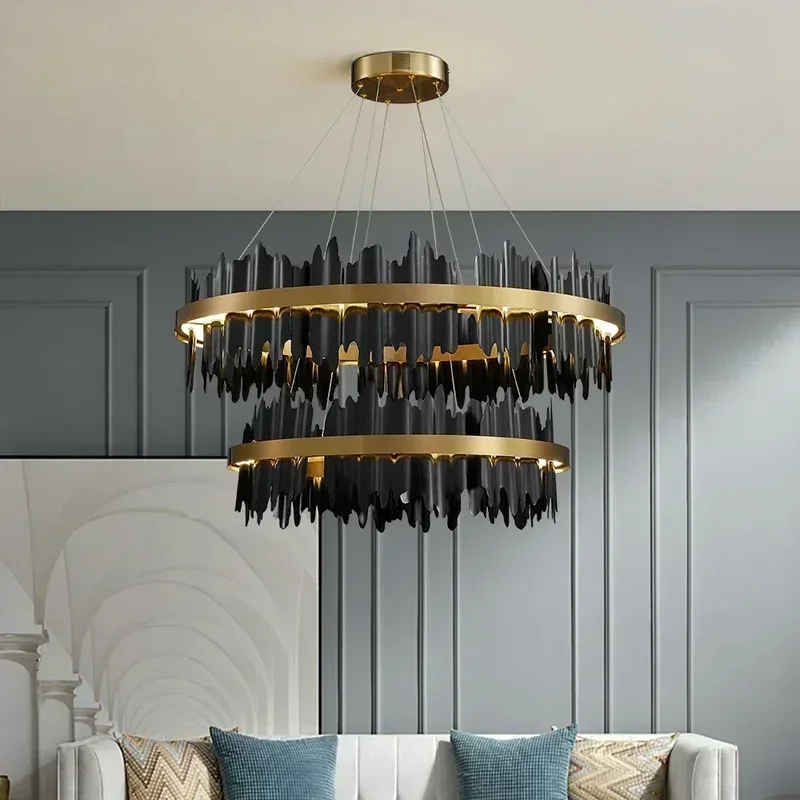 Modern led chandelier for living room round hanging lamp luxury home decoration light fixtures dining room bedroom led lighting
Modern led chandelier for living room round hanging lamp luxury home decoration light fixtures dining room bedroom led lighting