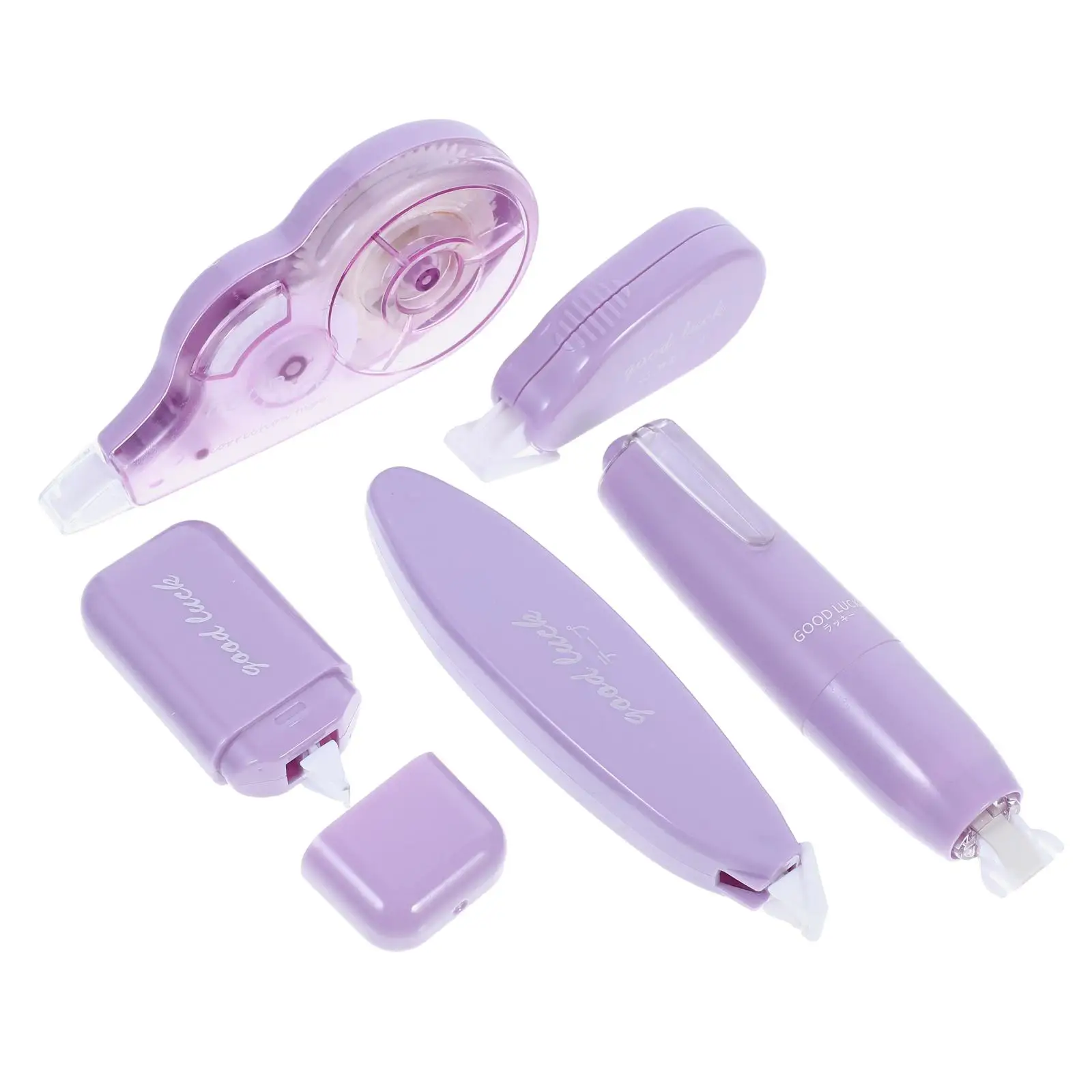 5pcs Correction Tape Set Silent Roller Multifunction Office School Supplies Paper Correction Student Use PET Material
5pcs Correction Tape Set Silent Roller Multifunction Office School Supplies Paper Correction Student Use PET Material