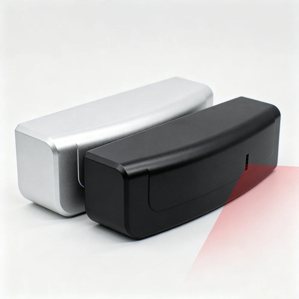 Automatic Sliding Door Microwave Motion Detector 12-24V Microwave Radar Sensor Adjustable Detection Range Power Indicator Light