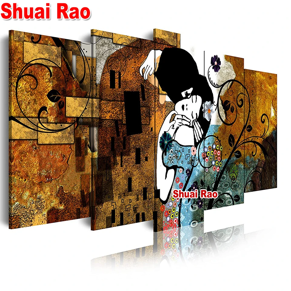 Набор для алмазной вышивки крестиком Gustav Klimt Lover Multi-Panel, набор из 5 элементов
Набор для алмазной вышивки крестиком Gustav Klimt Lover Multi-Panel, набор из 5 элементов