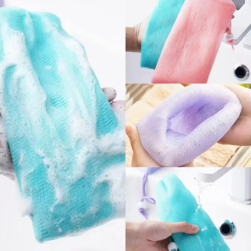 2/3 Pcs Mesh Foaming Soap Bags Facial Cleanser Foam Bag Drawstring Shower Bubble Foam Net Bath Body Washing Cleaning Supplies
2/3 Pcs Mesh Foaming Soap Bags Facial Cleanser Foam Bag Drawstring Shower Bubble Foam Net Bath Body Washing Cleaning Supplies