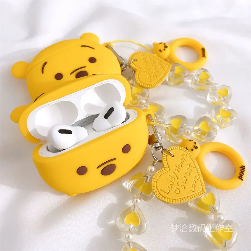 Disney Love Chain Cute Winnie The Pooh Suitable for Apple AirPods 3rd Generation Pro Protective Case1/2 Bluetooth Earphone Cover
Disney Love Chain Cute Winnie The Pooh Suitable for Apple AirPods 3rd Generation Pro Protective Case1/2 Bluetooth Earphone Cover