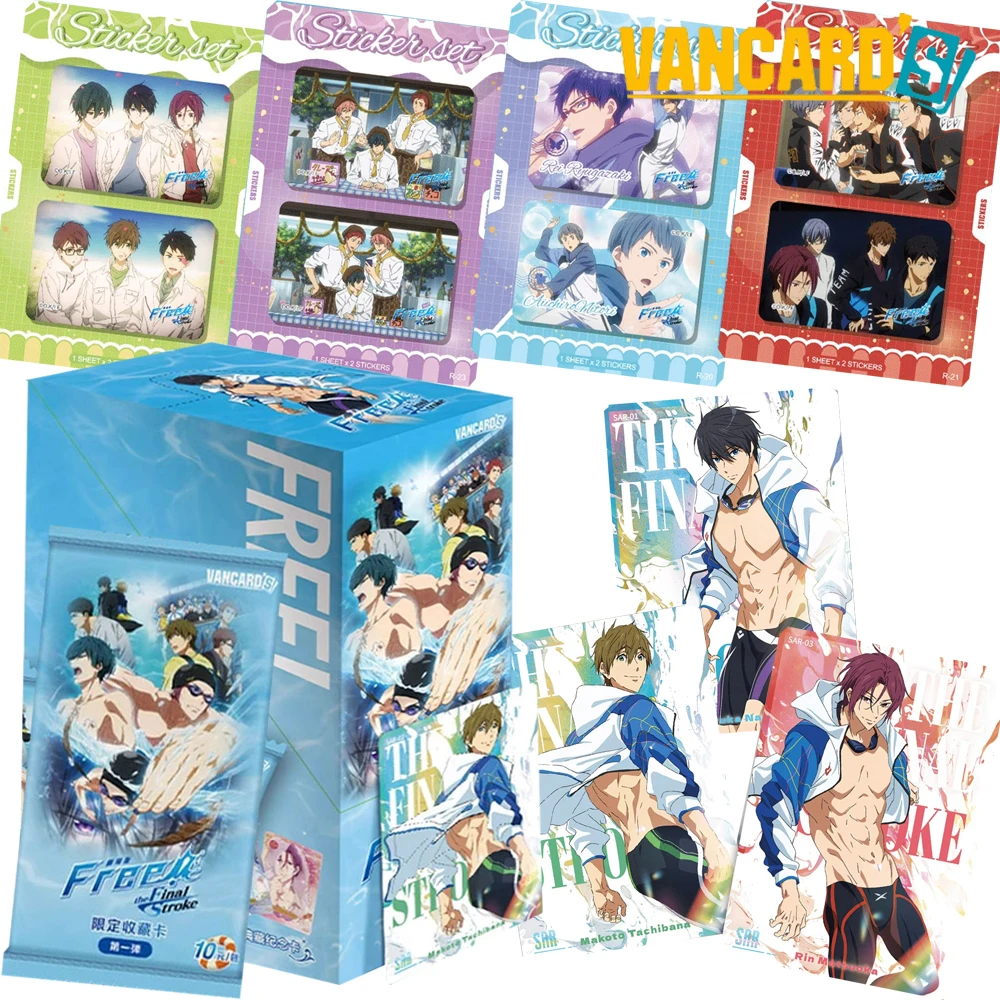 VANCARD'S Genuine Free!-the Final Stroke Collection Cards Highly Beloved Anime Roles Rare Limited Transparent Cards Holiday Gift
VANCARD'S Genuine Free!-the Final Stroke Collection Cards Highly Beloved Anime Roles Rare Limited Transparent Cards Holiday Gift