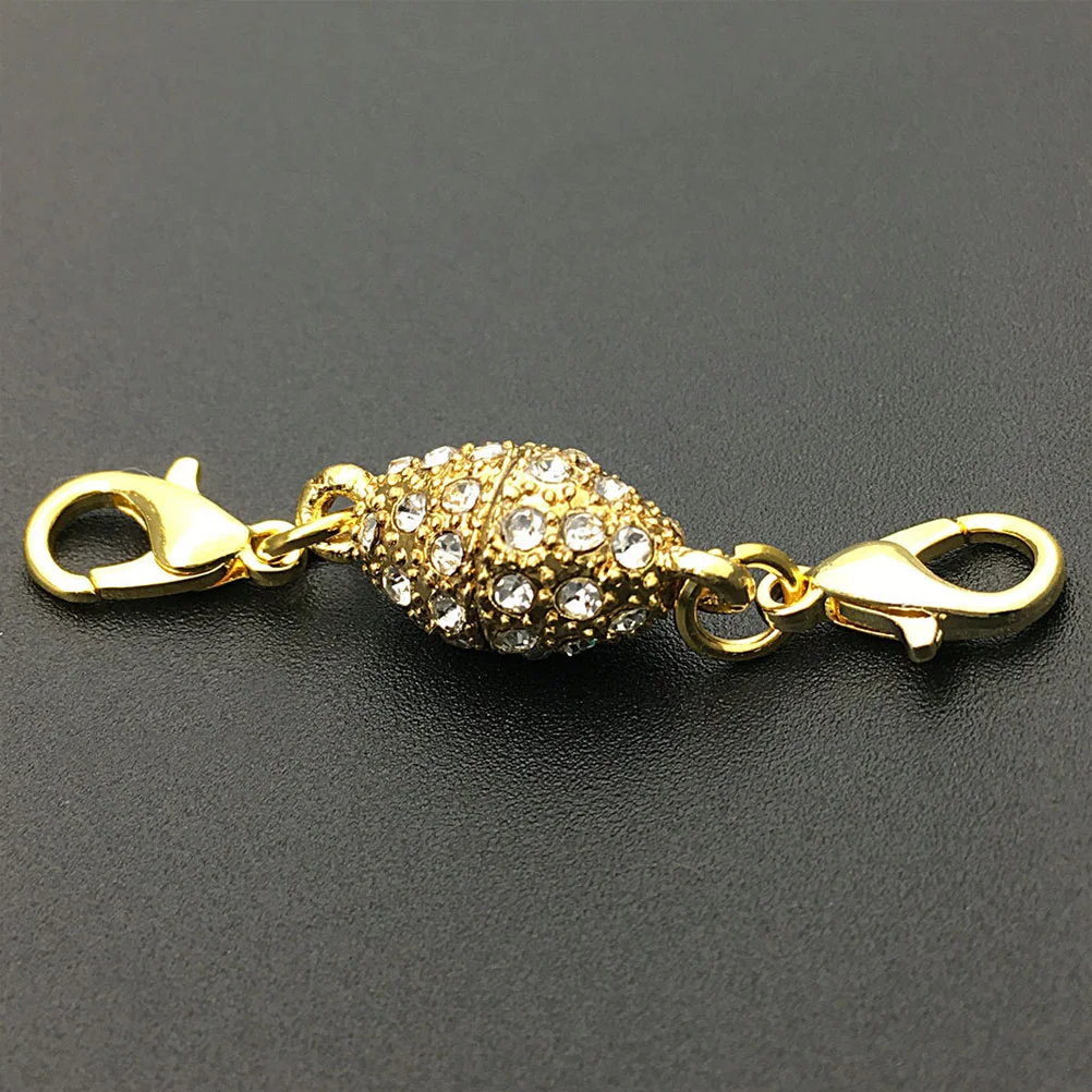 5 Pcs Lobster Clasp Jewelry Buckles DIY Accessories Rhinestone Clip Magnetic Bracelet
5 Pcs Lobster Clasp Jewelry Buckles DIY Accessories Rhinestone Clip Magnetic Bracelet