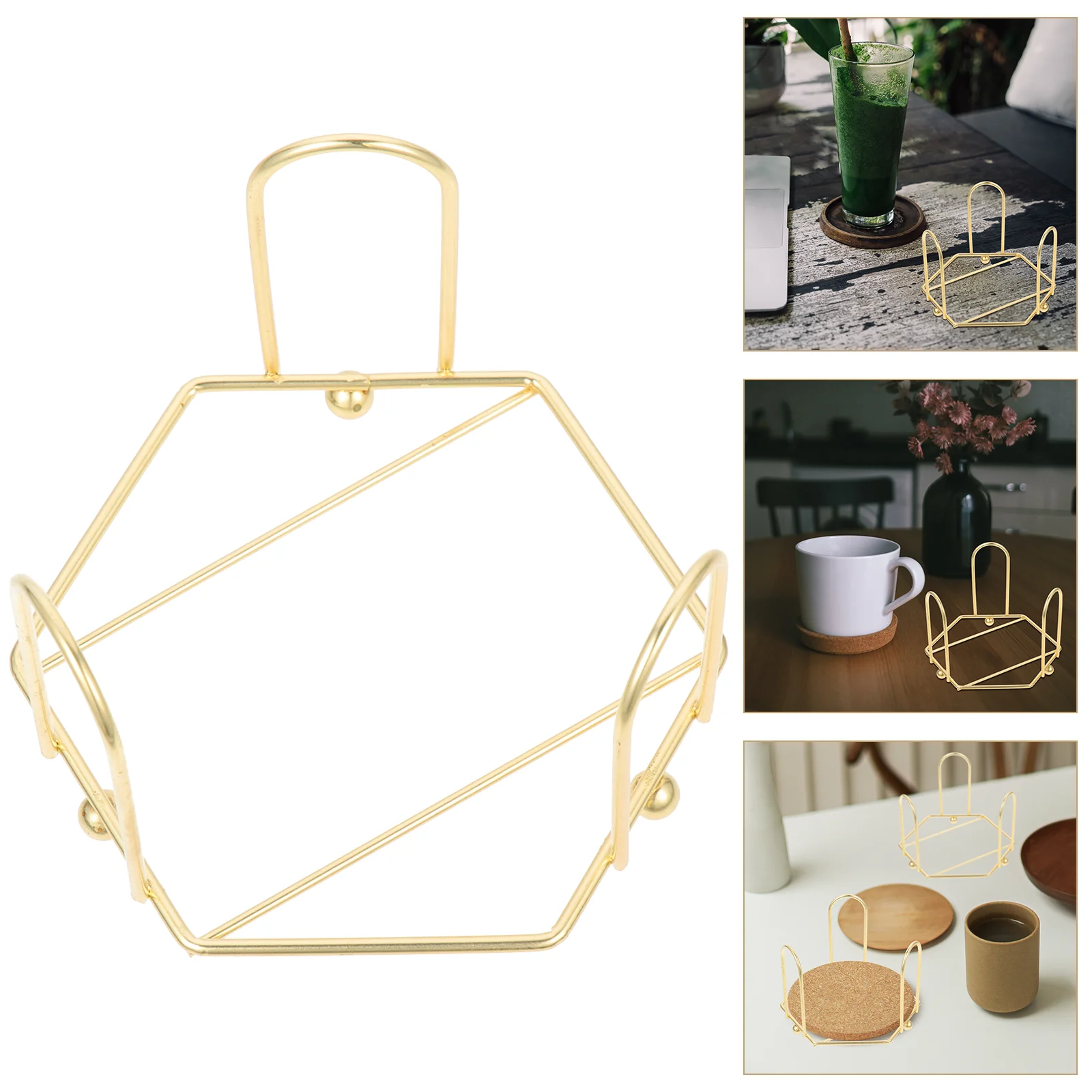 2 Pcs Storage Rack Iron Stand Multifunctional Cup Mat Shelf Hollow Holder Home Kitchen Desktop ganizer Thickened
2 Pcs Storage Rack Iron Stand Multifunctional Cup Mat Shelf Hollow Holder Home Kitchen Desktop ganizer Thickened