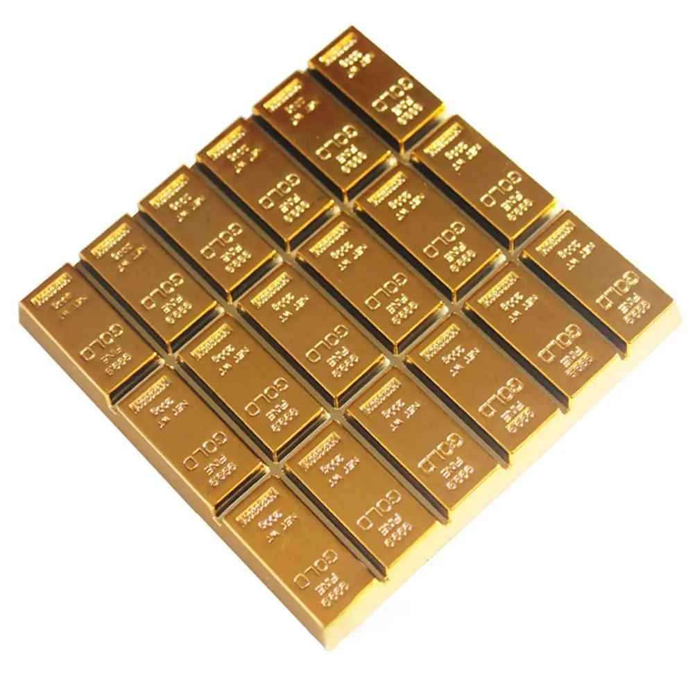 Gold Bar Coaster Plastic Simulation Tea Mug Cup Mat Heat Insulation Beverage Table Placemat Home Decor Gifts Protective
Gold Bar Coaster Plastic Simulation Tea Mug Cup Mat Heat Insulation Beverage Table Placemat Home Decor Gifts Protective