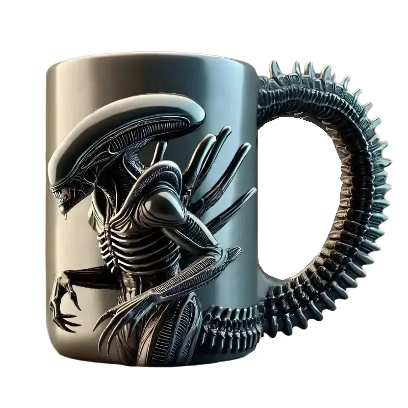 Xenomorph Mug Creative Water Cup 15oz Coffee Cup Desktop Resin Crafts Decorations Home Ornaments Gifts 500ML
Xenomorph Mug Creative Water Cup 15oz Coffee Cup Desktop Resin Crafts Decorations Home Ornaments Gifts 500ML
