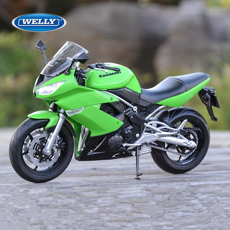 WELLY 1:10 Kawasaki Ninja 650R Alloy Sports Motorcycle Model Diecasts Metal Street Racing Motorcycle Model Simulation Kids Gifts
WELLY 1:10 Kawasaki Ninja 650R Alloy Sports Motorcycle Model Diecasts Metal Street Racing Motorcycle Model Simulation Kids Gifts