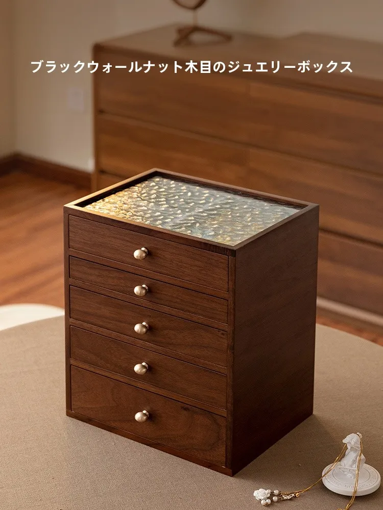 Elegant Wooden Jewelry Box with Drawers Large Capacity Storage Organizer for Wedding Birthday Anniversary Gifts Rings Earring...
Elegant Wooden Jewelry Box with Drawers Large Capacity Storage Organizer for Wedding Birthday Anniversary Gifts Rings Earring...