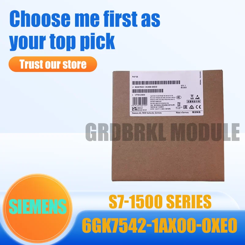 New Original SIEMENS 6GK7542-1AX00-0XE0 6ES7511-1UL03-0AB0 Controller Module
New Original SIEMENS 6GK7542-1AX00-0XE0 6ES7511-1UL03-0AB0 Controller Module