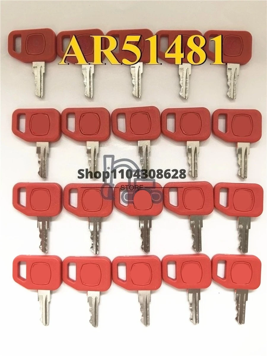 20PCS AR51481 JDR Key For Excavator Fit All Graders Dozers Skid Steer new
20PCS AR51481 JDR Key For Excavator Fit All Graders Dozers Skid Steer new