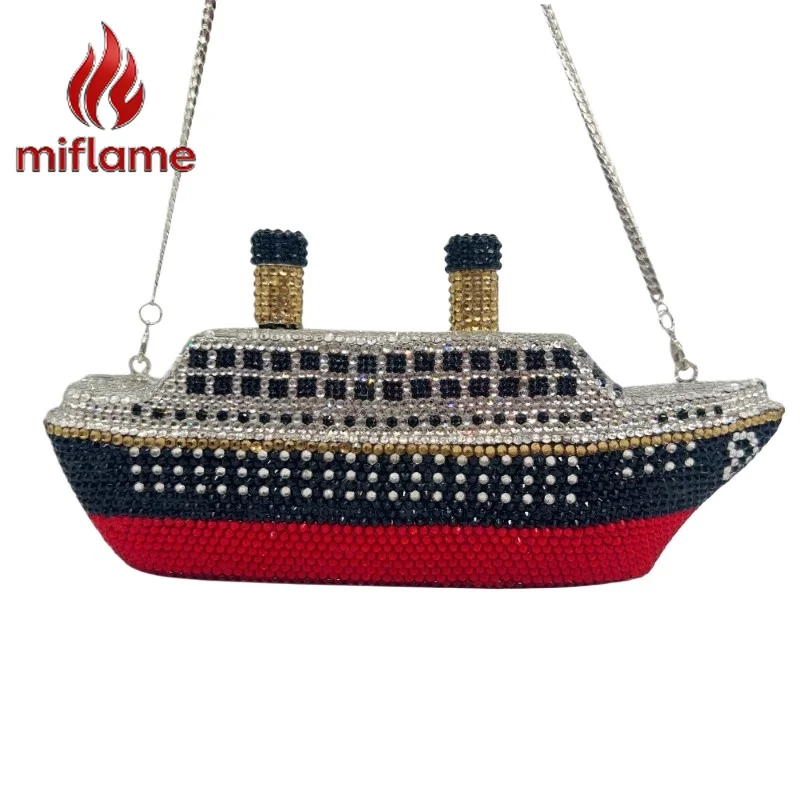 Women's Crystal Rhinestone Evening Clutch Luxury Sparkling Handheld Purse Wedding Party Banquet Cruise Shoulder Bag
Women's Crystal Rhinestone Evening Clutch Luxury Sparkling Handheld Purse Wedding Party Banquet Cruise Shoulder Bag