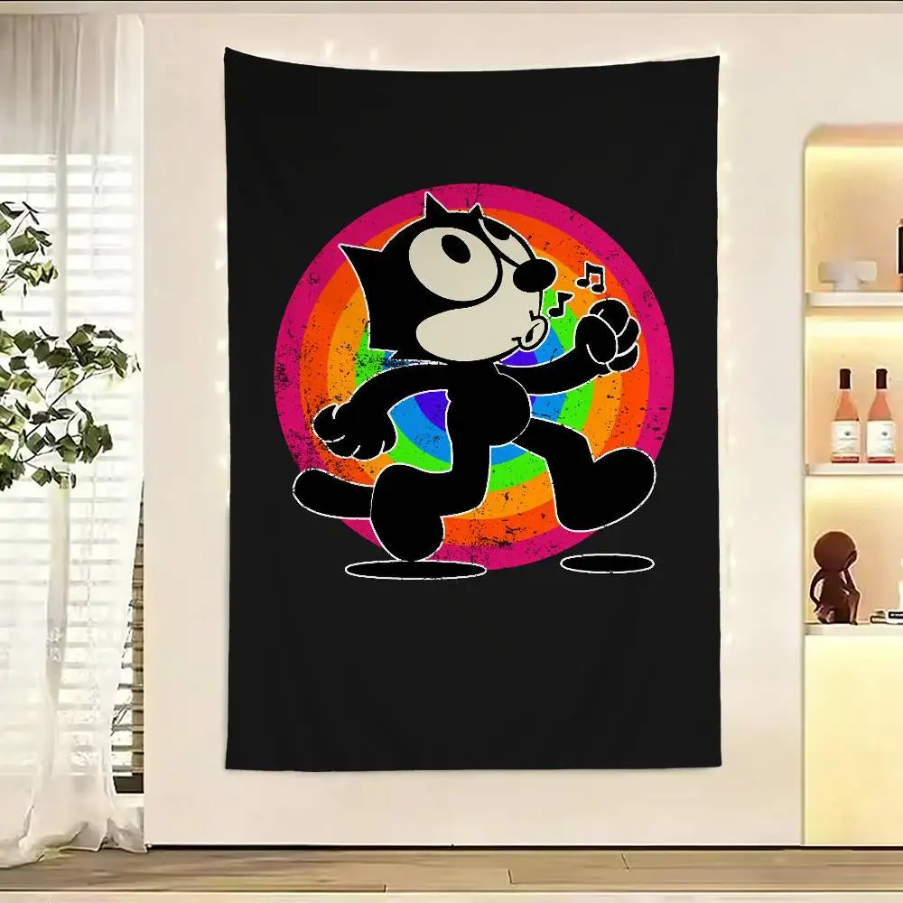 F-Felix the Cat Flags Wall Hanging Background Art Banner for Bedroom Home Outdoor Decor
F-Felix the Cat Flags Wall Hanging Background Art Banner for Bedroom Home Outdoor Decor