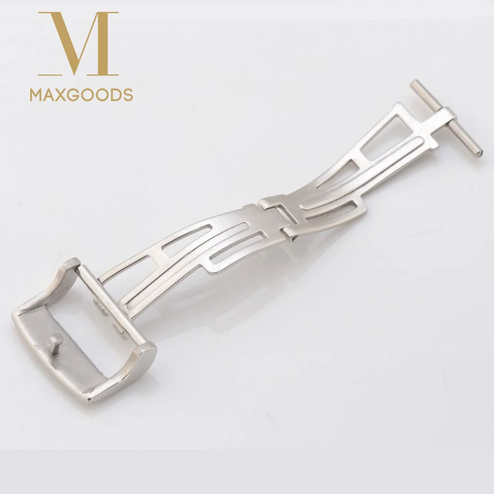High Quality Stainless Steel Folding Clasp 18mm Width Durable Folding Buckle Watchband Buckle
High Quality Stainless Steel Folding Clasp 18mm Width Durable Folding Buckle Watchband Buckle